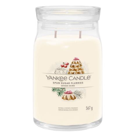 Yankee Candle Spun Sugar Flurries Large Jar